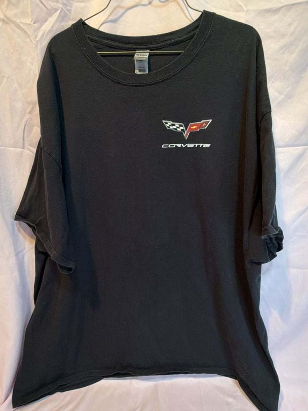 Gildan Corvette Born In The Usa T-Shirt Size 3XL Black